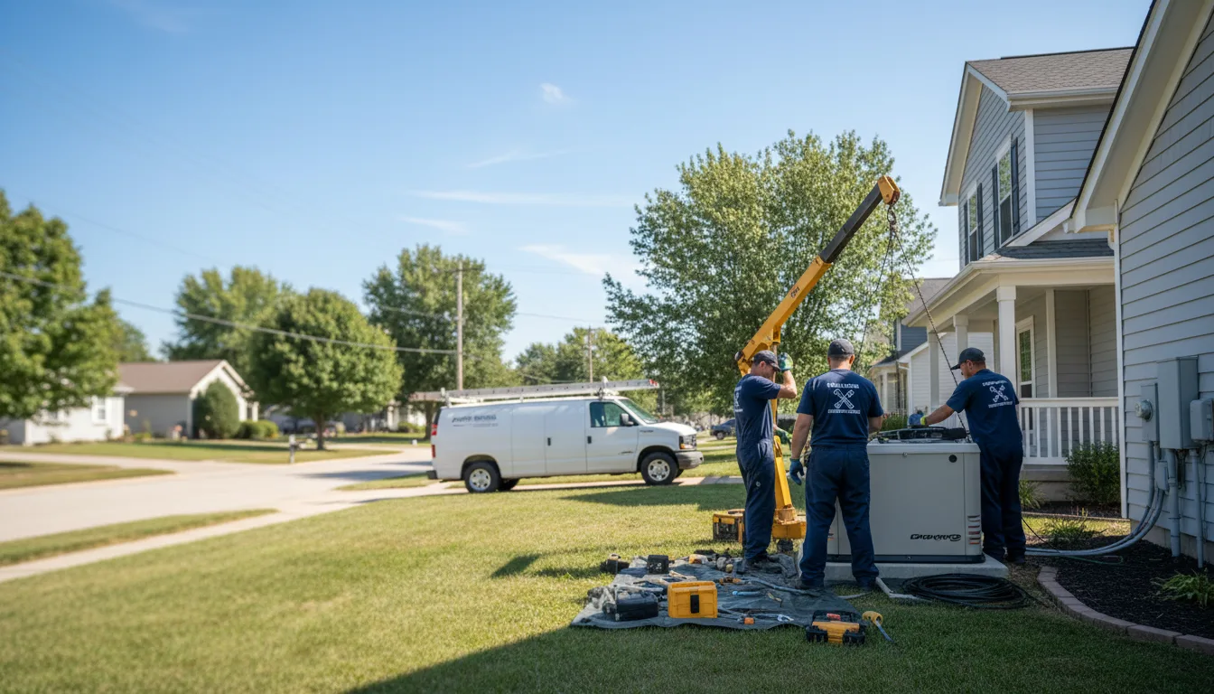 Generator Installation in Mcgrann, PA near me